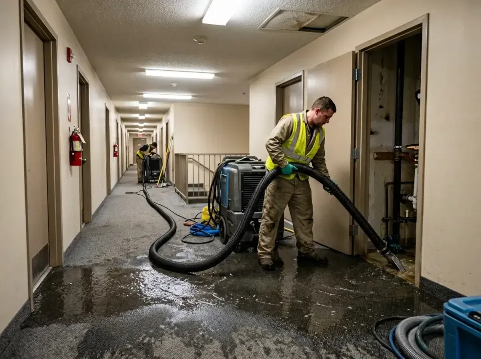multi-unit-apartment-hallway-f-005 — frequently asked questions, Emergency Burst Pipe Water Extraction & Removal in Escalon,…
